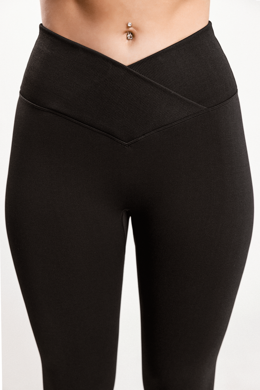 Seamless Cross-Front Leggings - Figure 3