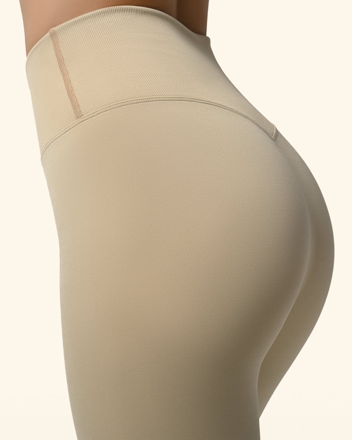 Beige shapewear garment on a white background %Cream%
